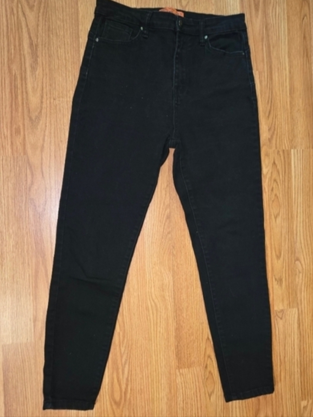 WAX JEANS Womens/junior 13x31 Wax Slim Black Jeans - Picture 6 of 6